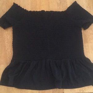 NWOT American Eagle off shoulder empire waist top